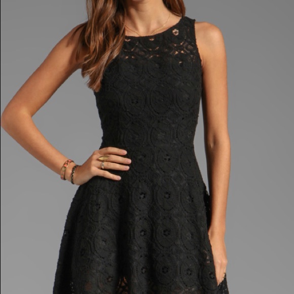 BB Dakota Renley Fit & Flare Lace Mini Dress - Picture 3 of 8